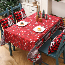 Nappe rectangulaire pour salle à manger, nappe de fête au design élégant, protection de table pour les célébrations, anniversaires et Nouvel An
