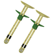 2 Pack 5in1 Sliding Gauge Sewing Ruler for Hem Measuring, Seam Allowance, Buttonholes, Crafting