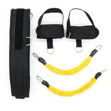 Fascia elastica in lattice naturale inodore per yoga, pilates e recupero post-parto, atossica, durevole, resistente all'usura, miglioramento della