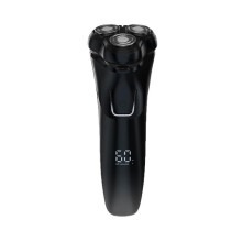 2025 Men's Razor V1 Pro Ultra Precise 4D Blades and Integrated Trimmer for a Close and Comfortable Shave (Grey)