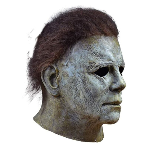 Μάσκα Michael Myers, μάσκα latex σε όλο το κεφάλι, τρομακτική στολή cosplay ενηλίκων, 2