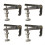 4Pcs 1/2 Violine Feinstimmer Metall Violine 1