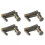4Pcs 1/2 Violine Feinstimmer Metall Violine 6