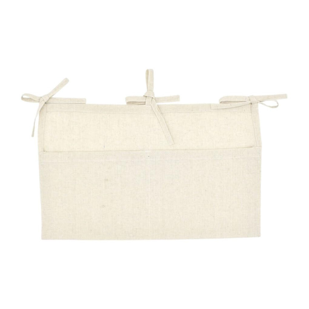 Baby Crib Organizer with Pockets for Diapers and Toys, Hanging Storage Bag for Nursery Essentials