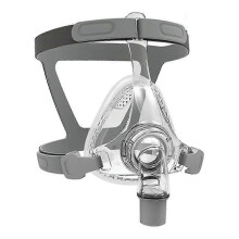Masques CPAP faciaux complets avec harnais, coude pivotant et coussin