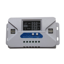 12V/24V Solar Controller Solar Panel Regulator with LCD-40A
