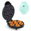 Electric Donut Maker Automatic Heating Egg Cake Bread Baking Machine 700W Kitchen Breakfast Makes 7 1