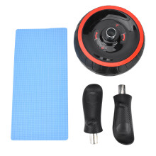 Rullo addominale ergonomico con impugnature, strumento per allenamento completo del corpo con prestazioni antiscivolo, gomma antiscivolo resistente,