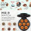 Electric Donut Maker Automatic Heating Egg Cake Bread Baking Machine 700W Kitchen Breakfast Makes 7 3