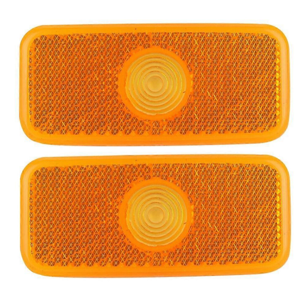 1Pair Car Side Marker Lamp Lens Cover 1671689 Fits Compatible With Ford Transit Mk6/Mk7 Light 7057162508359