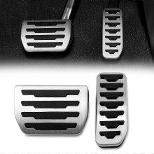 Car Fuel Gas Pedal Brake Accelerator Cover Fit Compatible with Land Rover Discovery Sport Range Rover Evoque Jaguar Xe Xf F-pace Accessories