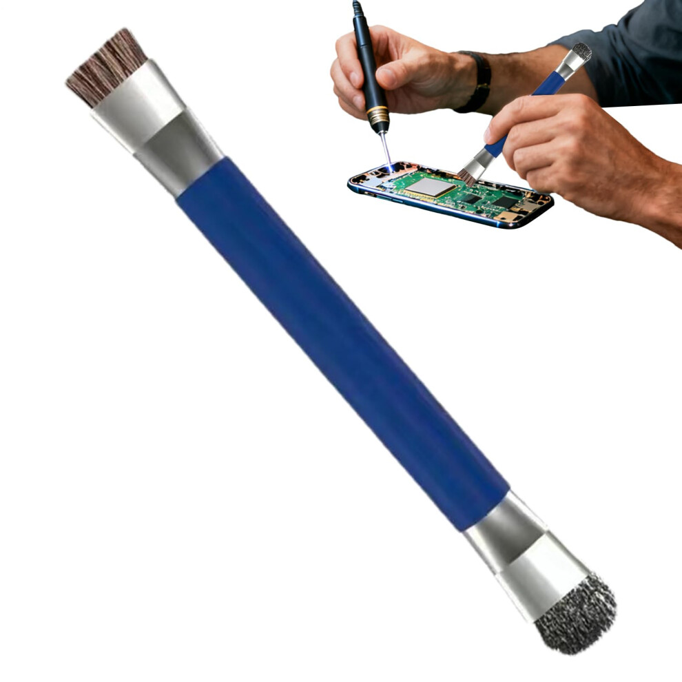 Anti Static Cleaning Brush Double Head For Pc Laptop Keyboard Circuit Boards Dust Removal Blue 9119770392084