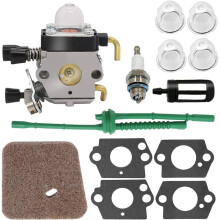 Filtru de combustibil și bujie incluse, filtru de aer compatibil cu trimmerul STIHL, kit de accesorii în stare nouă, compatibil cu mai multe