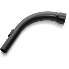 Manico di ricambio per aspirapolvere, tubo flessibile in plastica con estremità curva e meccanismo di bloccaggio, compatibile con Miele Compact