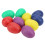 10Pcs Mini Musical Eier Bunte Hand Kunststoff Ei 8