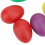 10Pcs Mini Musical Eier Bunte Hand Kunststoff Ei 14