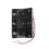 LR20 D Battery Holder ABS Material-3 battery boxes with 1