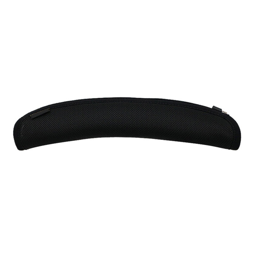 Smooth Zippered Headband Protective Cover Protectors For- Black 7709000219001