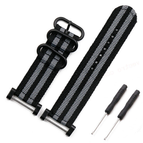 Bracelet de montre en nylon compatible avec Suunto Core 2