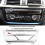 Car Inner Air Condition A/C Panel Trim with LED Ambient Light for 3 Se 1