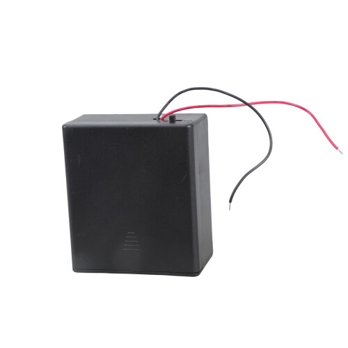 LR20 D Battery Holder with Secure-2 sections with cove