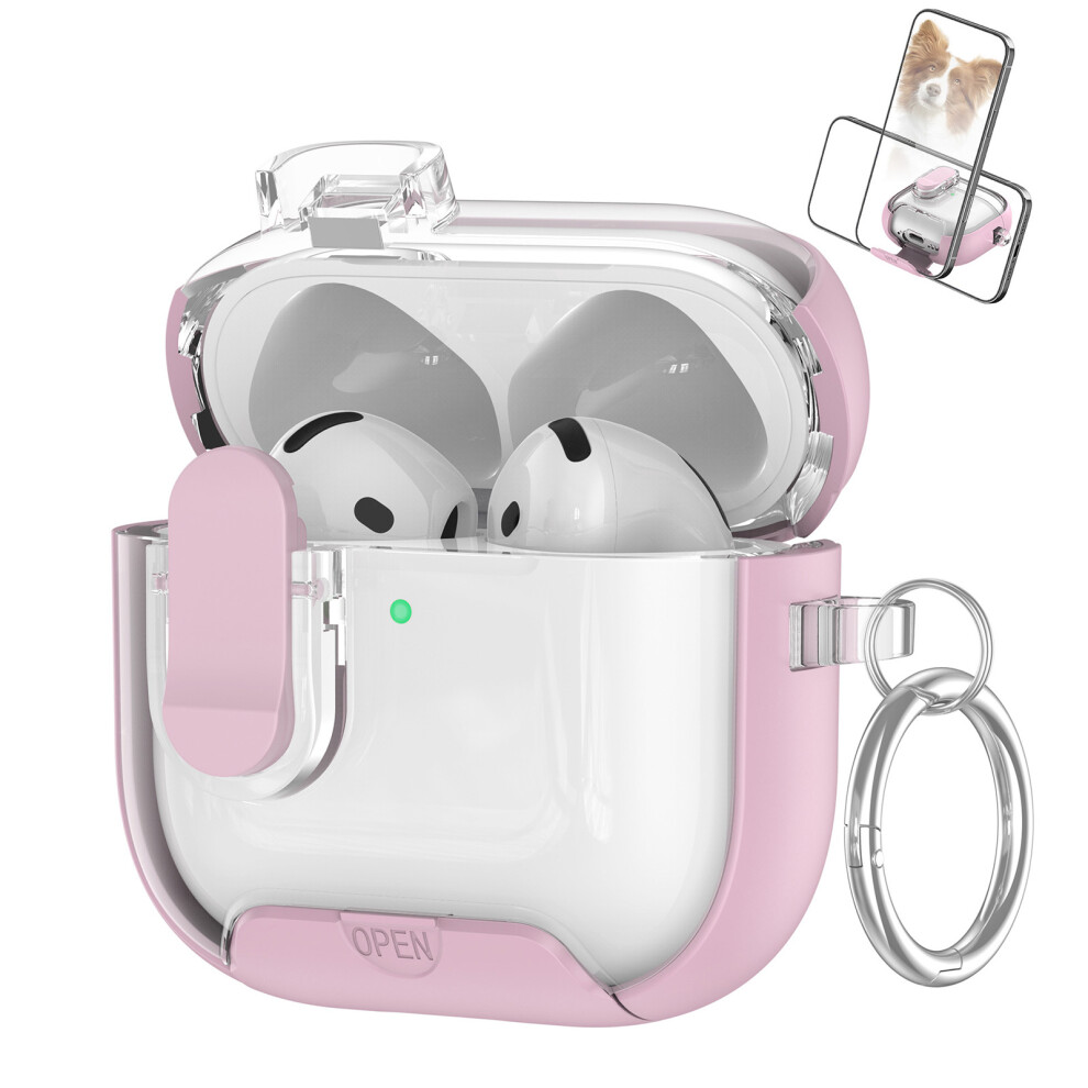 Soft Protective Case Shockproof For Wireless Earphone-Pink 7709000217489