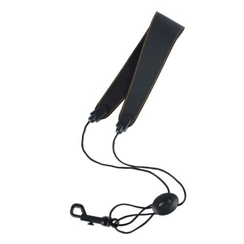 Saxophongurt, Leder, Metallhaken, verstellbare 1