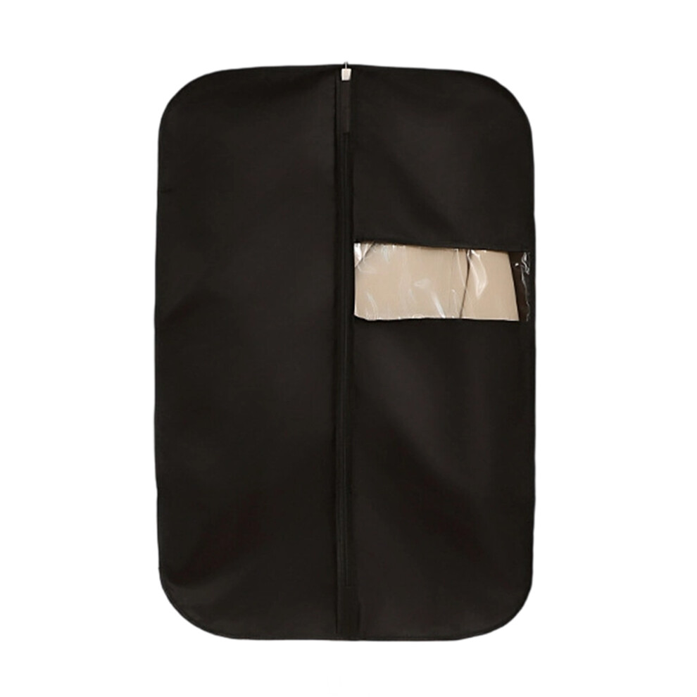 Transparent Waterproof Hanging Garment Bag Dust-Black 60X90cm 7695000422131