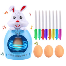 Osterhasen-Rückziehautos, 12er-Set, ungiftiges ABS-Material, ideal als Ostergeschenk, Mitgebsel für Partys und Preise im Klassenzimmer