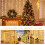 Κουρτίνα Fairy Lights, Ψυχρό Λευκό 3μ x 3μ, Ρυθμιζόμενη Φωτεινότητα με Χρονοδιακόπτη & 6