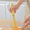 3 Pack ABS Baking Whisk Manual Eggs Beater Mixing Tool-Orange 3