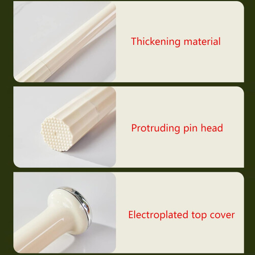 Professional 24cm Cocktail Muddler with Grooved Nylon Head for Home Bar Fruit Drinks 2
