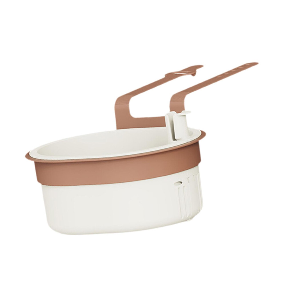 Sink Strainer Basket With Snapon Faucet Design, Detachable Hanging Trash Catcher For Kitchen Bathroom White 9001264575878