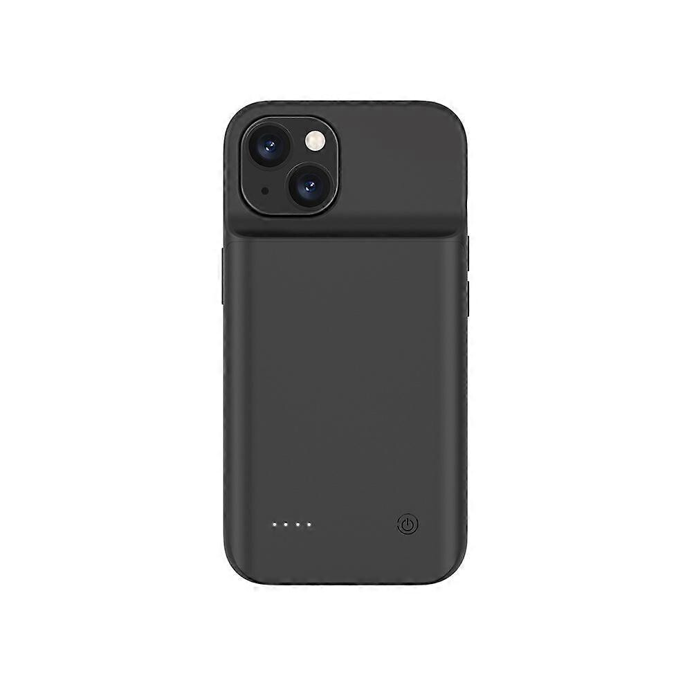 Compatible For Iphone 14 Plus Mobile Back Charging Case 6800Mah Soft Edge Phone Charger Rechargeable Extended Battery 6935161340136