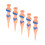 5Pcs Golf Tees Kunststoff Anti Slip Lady Bikini 4