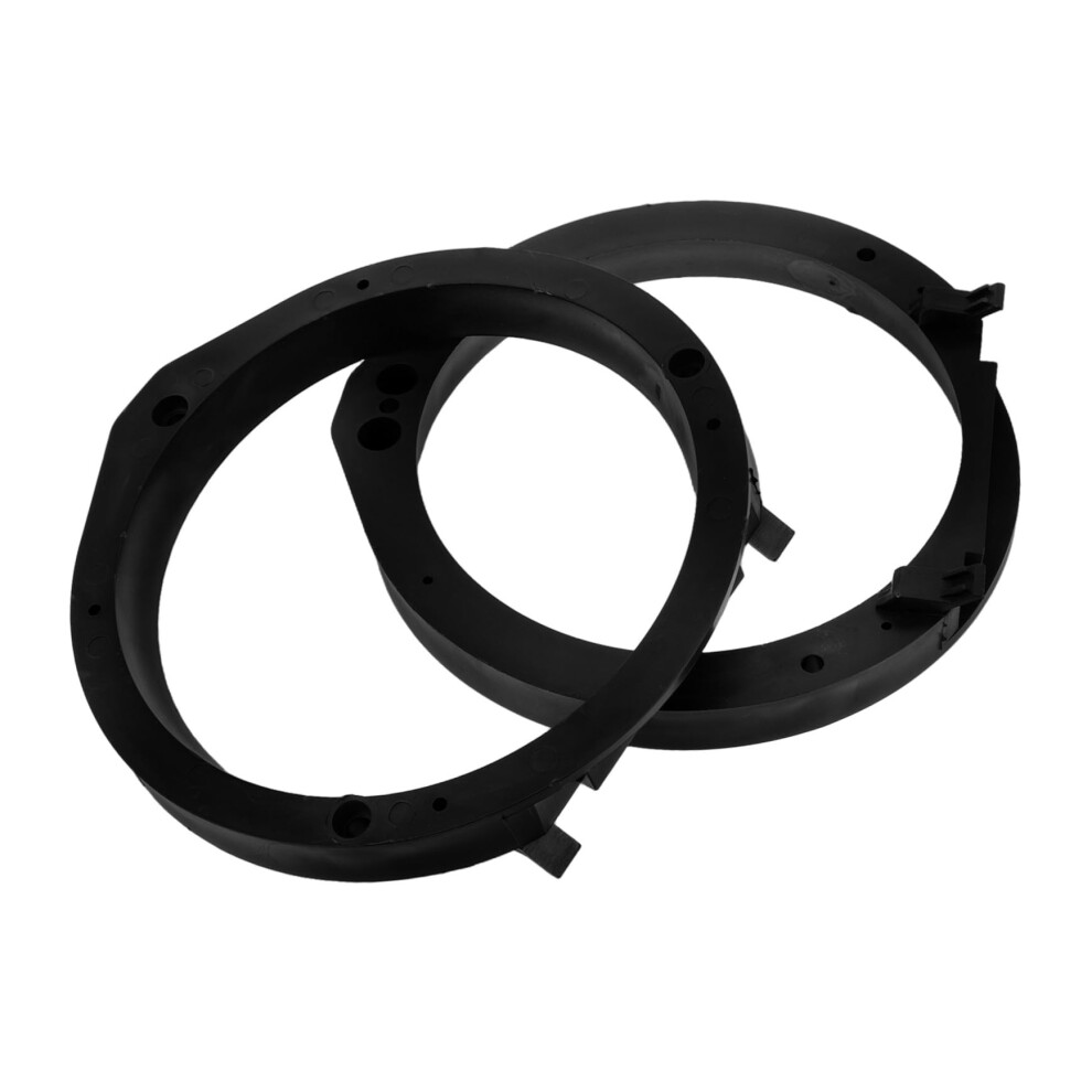 Universal Car Speaker Spacer Rings Plastic Mounting Adapter For Front And Rear Door Audio Upgrade 9323874620664