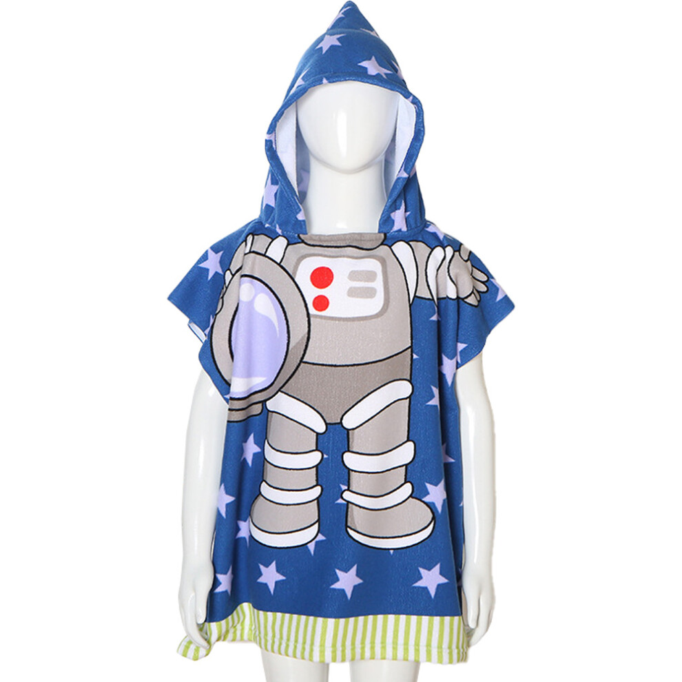 Wearable Poncho With Hooded Beach Towels, Quick Dry Toddler Bath Towel For Fun And Safe Swimming Experiences