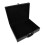 Black PU Mahjong Storage Container Travel-Friendly Game Case 9