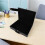Black PU Mahjong Storage Container Travel-Friendly Game Case 6