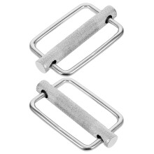 2pcs Stainless Steel Diving Buckle with Quick Release Corrosion Resistant Scuba Weight Belt Buckle Adjustable