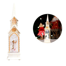 Julepynt med snøkule i julestemning, glitrende kristne gaver med blinkende lyseffekt, tre stiler tilgjengelig for julefester