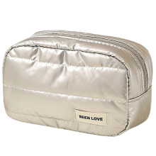 Wasserdichte-Silberne quadratische Tasche M