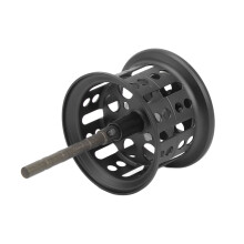 Mulinello da pesca in lega di alluminio micro, design ergonomico della manopola per una regolazione fluida della frizione, struttura leggera,