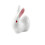 Ceramic Chopstick Rest Stand for Dining Table, Creative White Holder Pillow, 2x4.2x3.4cm 1