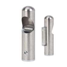 Outdoor Wall Mounted Ashtray with Stainless Steel Bracket, Weather Resistant Smoking Receptacle for Restaurant, Hotel, Home