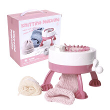 Knitting Machine 22 Needles DIY Rotating Loom Kit with Dual Mode for Adults and Kids