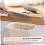 Bakeware Organizer Hanging Storage Basket with Stickers for Kitchen Bathroom Dorm Bed Rails 4