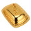 Goldfarbenes Obsttablett, europäischer Stil, 4