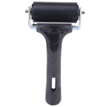 Rubber Brayer Roller 6cm Heavy Duty Ink Tool for Lino Block Printing Stamping Art Crafts Woodworking DIY
