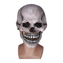 Μάσκα προσώπου με τρόμο και φάντασμα για το Halloween, ρεαλιστικό κινητό κράνος από